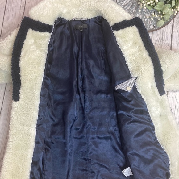 J Crew Faux Fur Teddy Coat - Picture 6 of 13